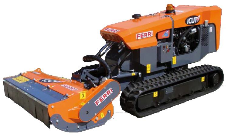 Робот косилка Ferri iCut 4 спецшасси